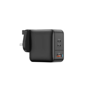 AMAZING THING THUNDER PRO GAN 66W 2C1A WALL CHARGER BLACK - ALAMAT