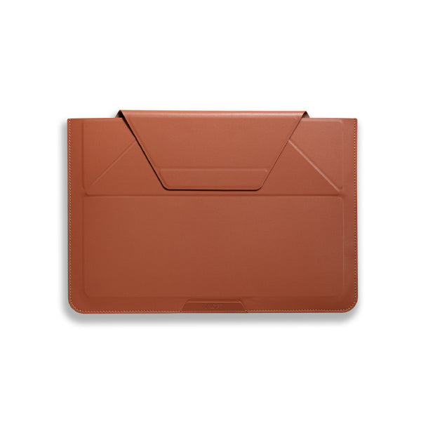 MOFT MacBook Air Carry Sleeve invisible stand - Brown - 13.3