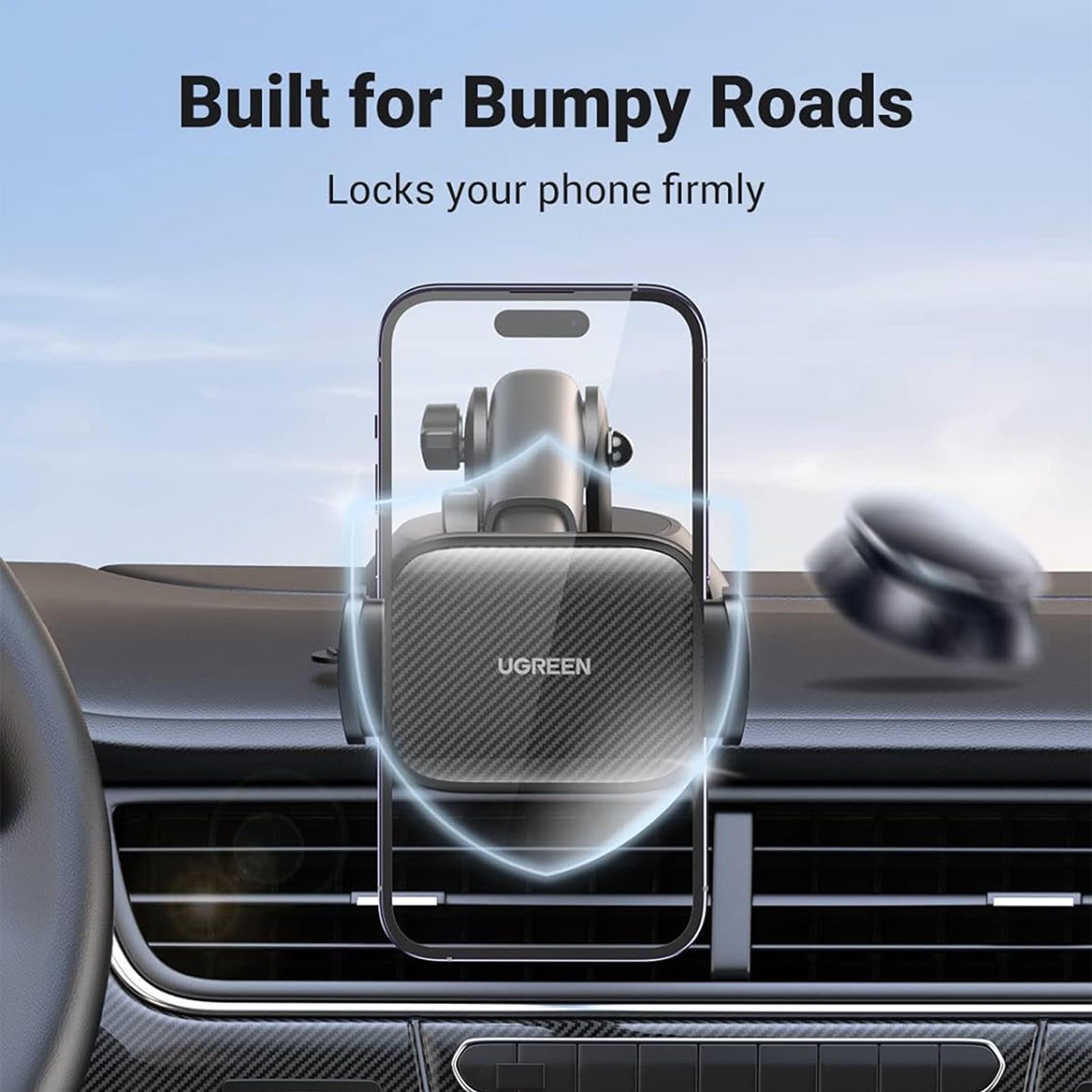 UGREEN Gravity Phone Holder with Suction Cup UGREEN Gravity Phone Holder with Suction Cup