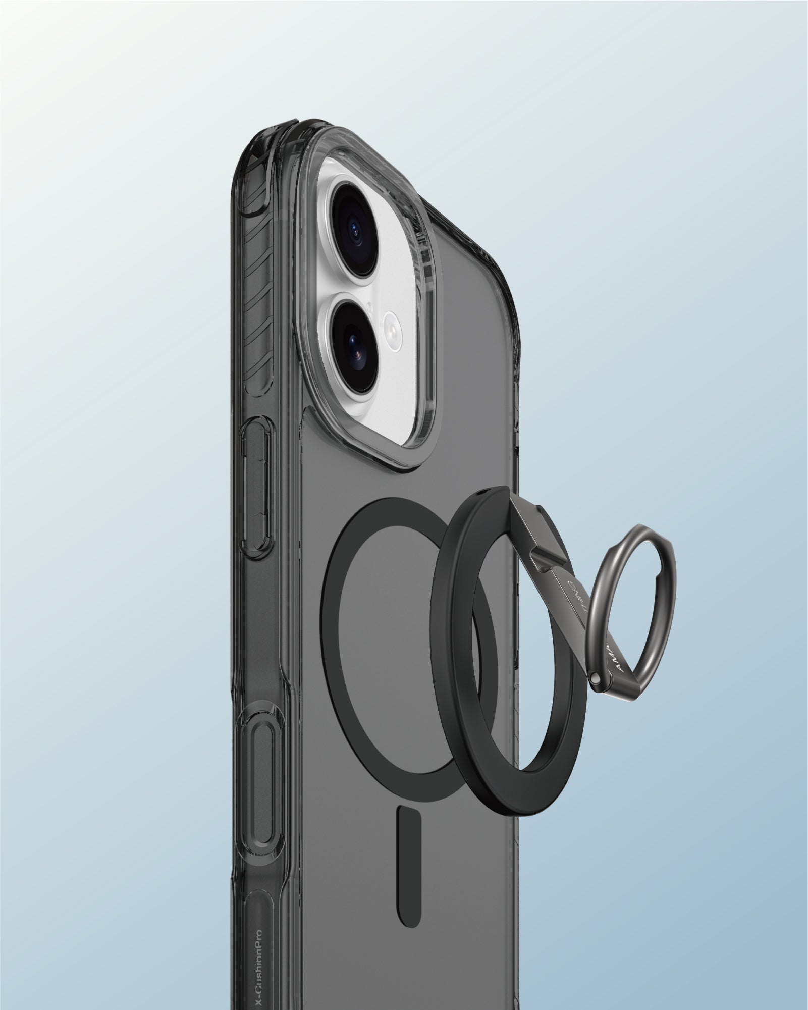 Amazingthing Titan Pro Grip Ring Set Mag Drop Proof Case for iPhone 17 Pro Max - Black Amazingthing Titan Pro Grip Ring Set Mag Drop Proof Case for iPhone 17 Pro Max - Black