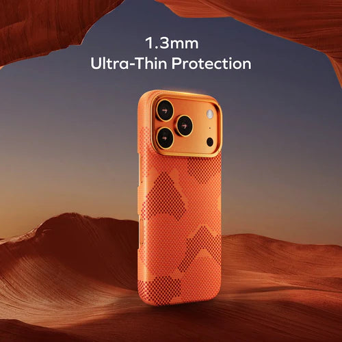 Momax Caseform Aramid Magnetic Case for iPhone 17 Pro - Blue Momax Caseform Aramid Magnetic Case for iPhone 17 Pro - Blue
