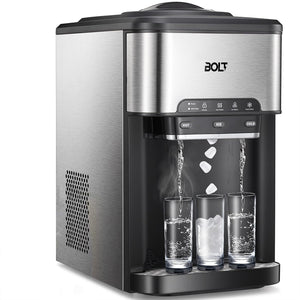 BOLT 2IN1 ICE MAKER & WATER DISPENSER - INSTANT HOT AND COLD WATER MAKER - ALAMAT