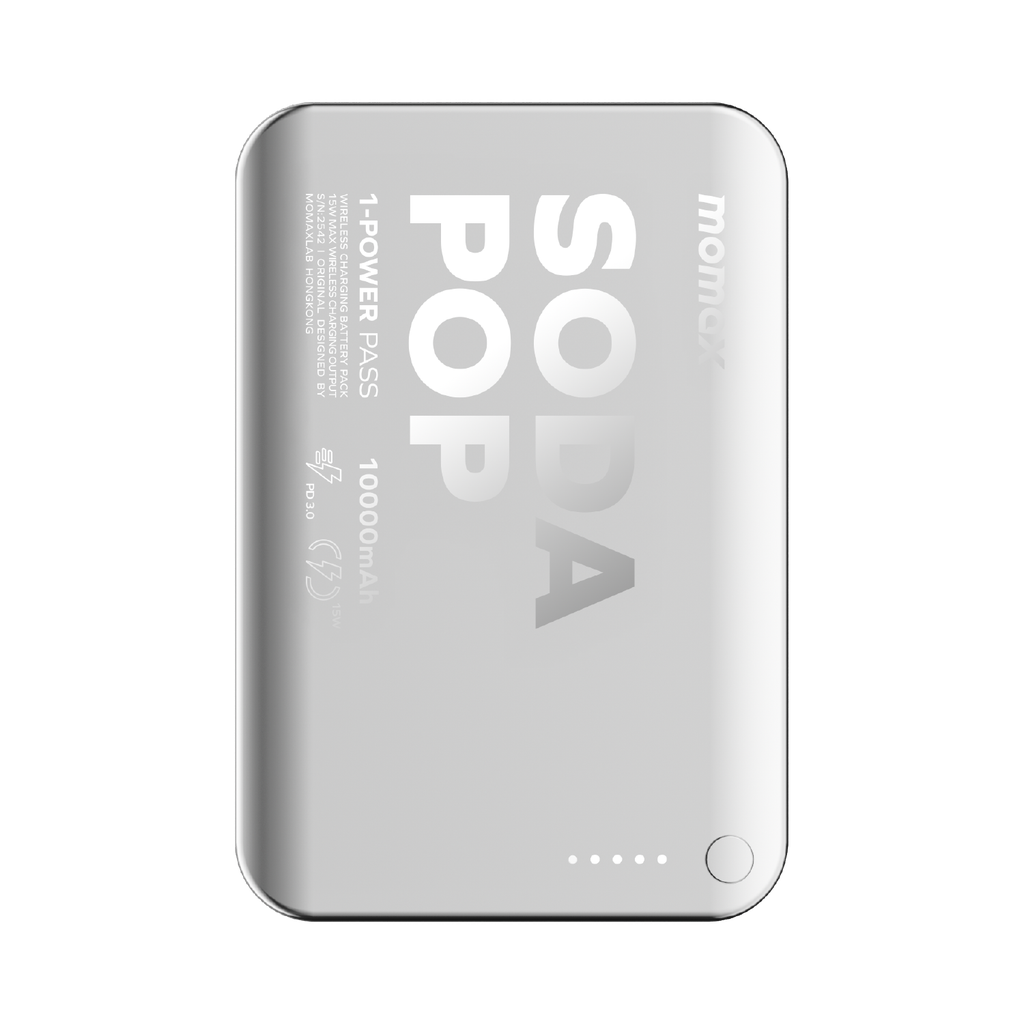 Momax 1-power Pass 10000mah Magnetic Wireless Power Bank Momax 1-power Pass 10000mah Magnetic Wireless Power Bank