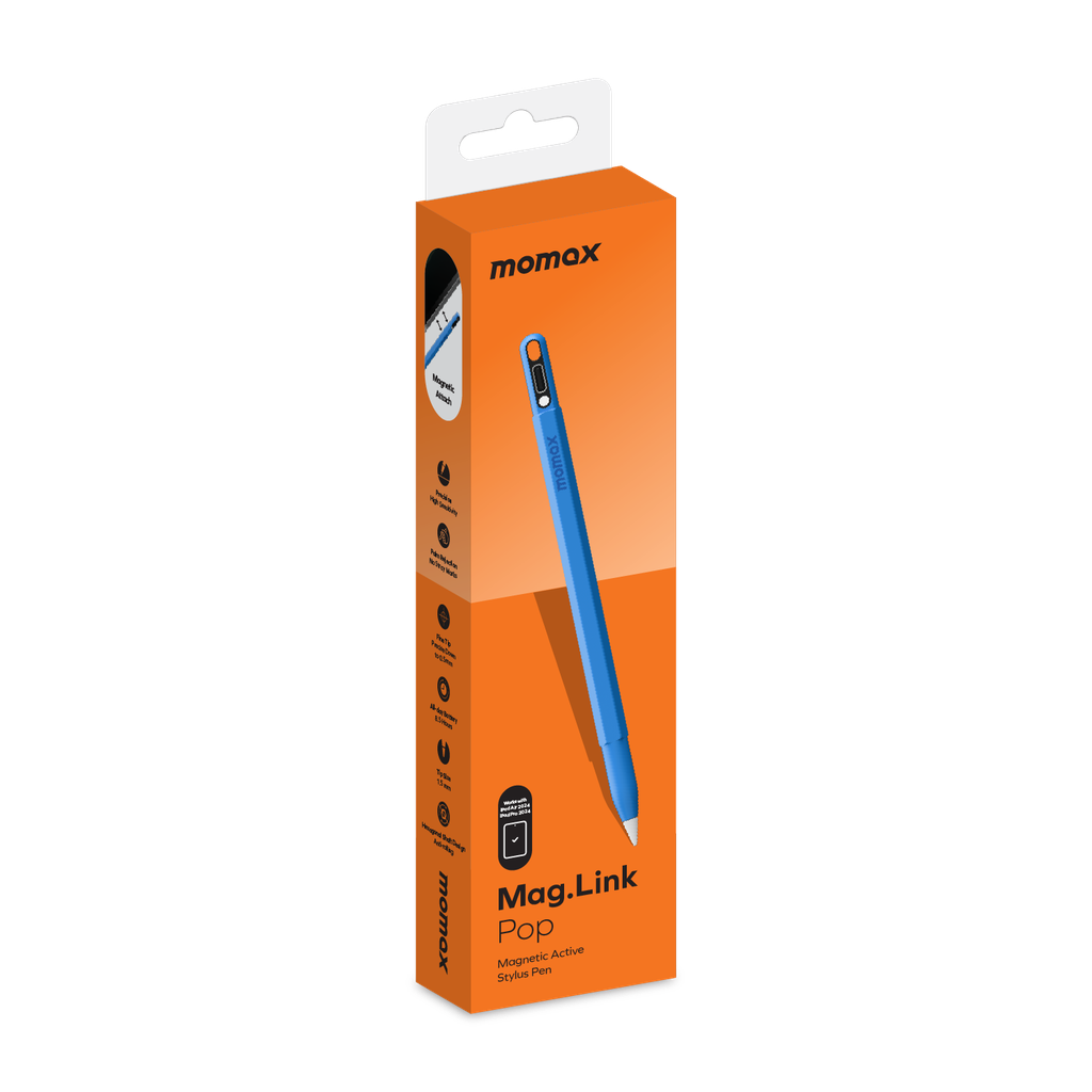 Momax Mag Link Pop Magnetic Active Stylus Pen Momax Mag Link Pop Magnetic Active Stylus Pen