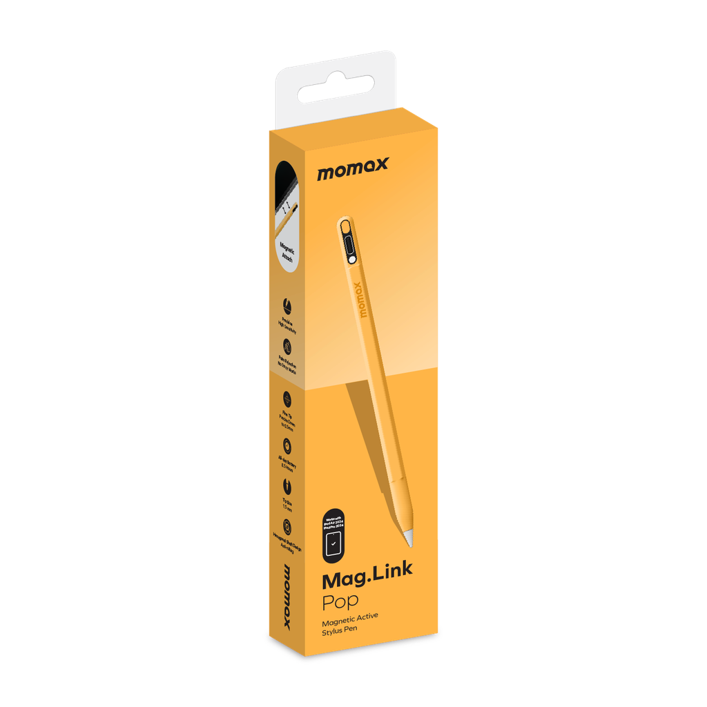 Momax Mag Link Pop Magnetic Active Stylus Pen Momax Mag Link Pop Magnetic Active Stylus Pen