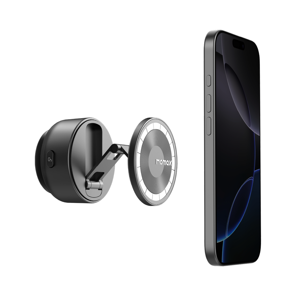 Momax 1-snap Go Auto Suction Magnetic Phone Stand Momax 1-snap Go Auto Suction Magnetic Phone Stand