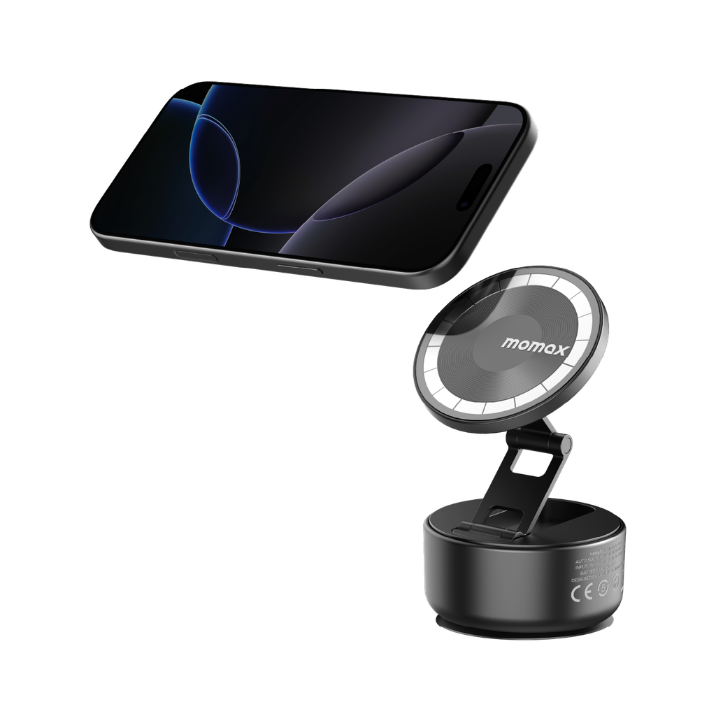Momax 1-snap Go Auto Suction Magnetic Phone Stand Momax 1-snap Go Auto Suction Magnetic Phone Stand
