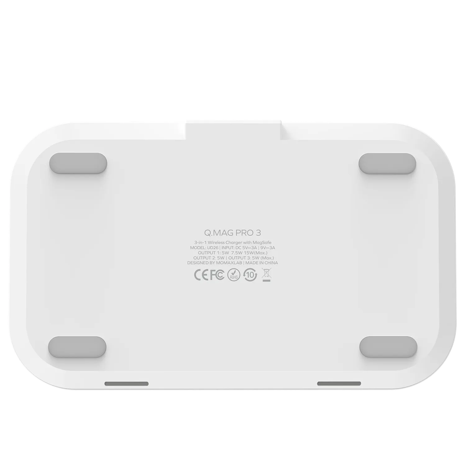 Momax Q.MAG PRO 3 3-in-1 Wireless Charger with MagSafe Momax Q.MAG PRO 3 3-in-1 Wireless Charger with MagSafe