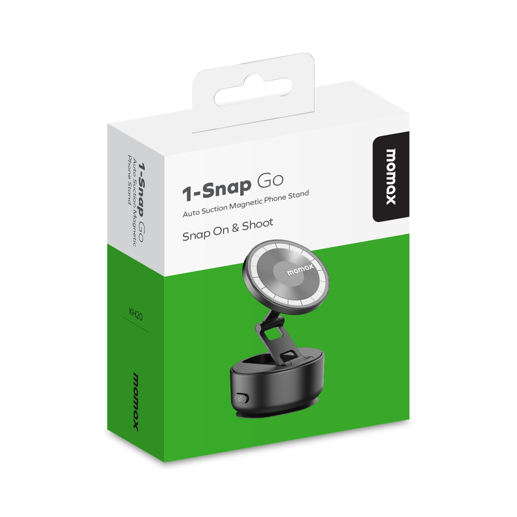 Momax 1-snap Go Auto Suction Magnetic Phone Stand Momax 1-snap Go Auto Suction Magnetic Phone Stand