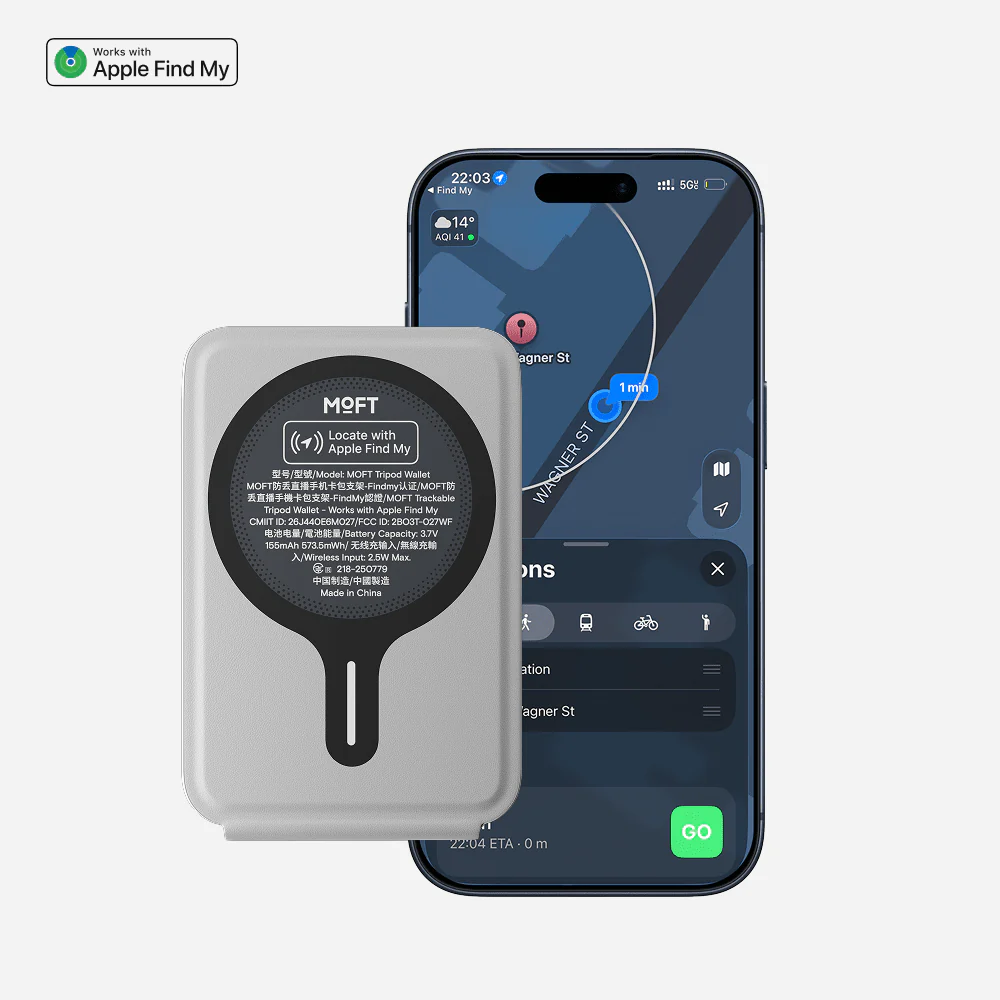 Moft Trackable Tripod Wallet Moft Trackable Tripod Wallet
