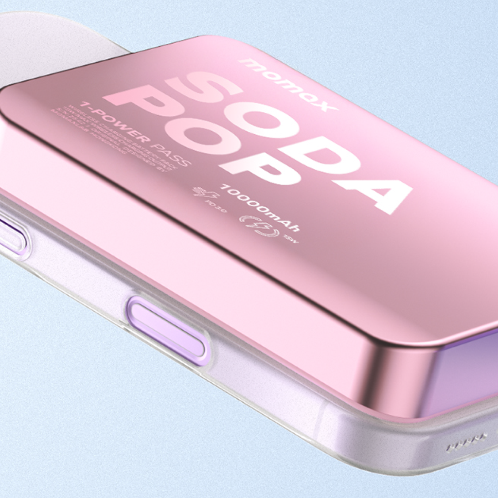Momax 1-power Pass 10000mah Magnetic Wireless Power Bank Momax 1-power Pass 10000mah Magnetic Wireless Power Bank