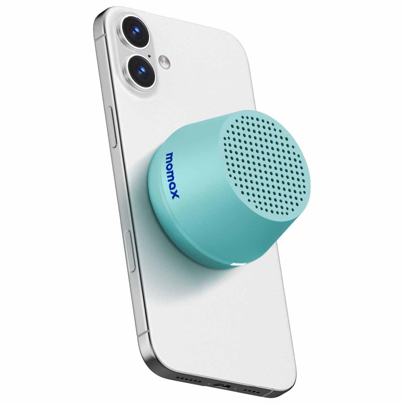 Momax 1-Vibe GO Lite Magnetic Wireless Speaker - Aqua Momax 1-Vibe GO Lite Magnetic Wireless Speaker - Aqua