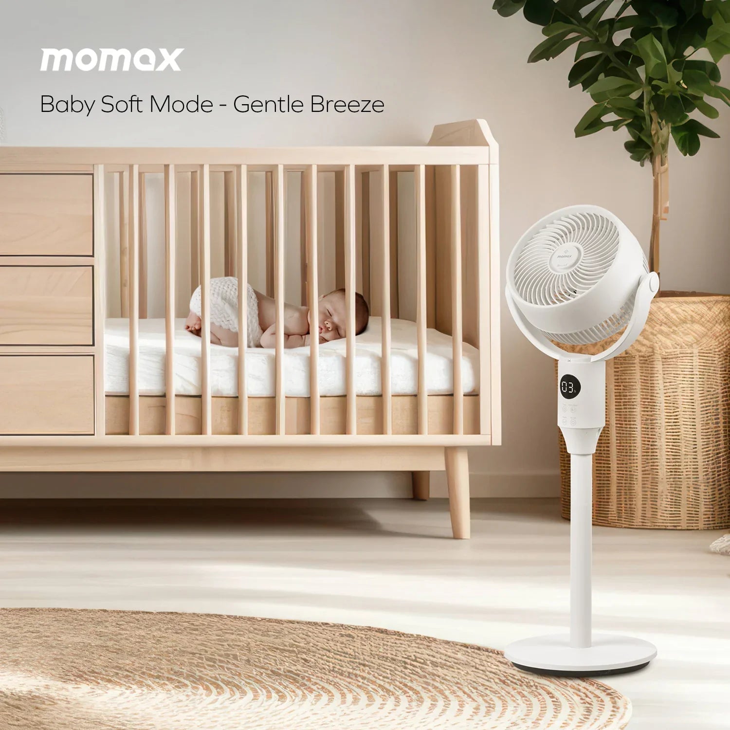 Momax Airoma Tower 3d Air Circulation Diffuser Tower Fan Momax Airoma Tower 3d Air Circulation Diffuser Tower Fan