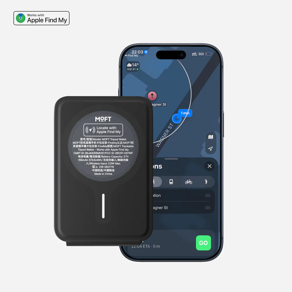 Moft Trackable Tripod Wallet Moft Trackable Tripod Wallet