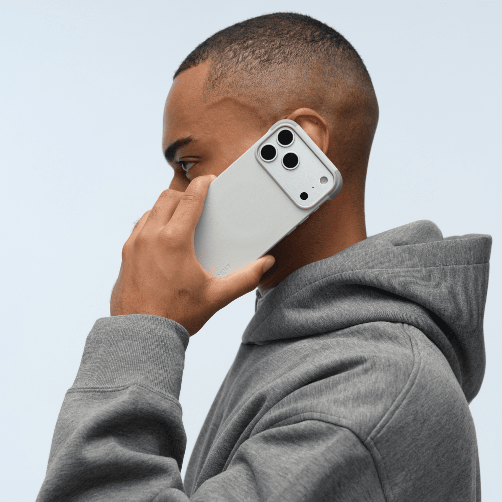 MOFT Color-blocking Snap Phone Case Iphone 17 pro - Misty Cove + Cement MOFT Color-blocking Snap Phone Case Iphone 17 pro - Misty Cove + Cement