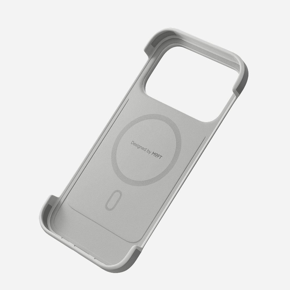 MOFT Color-blocking Snap Phone Case Iphone 17 pro - Misty Cove + Cement MOFT Color-blocking Snap Phone Case Iphone 17 pro - Misty Cove + Cement