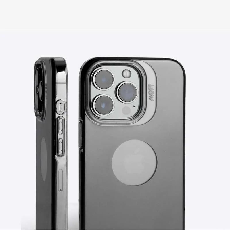 MOFT Powerful iPhone 12 pro max Magsafe Case - transparency black