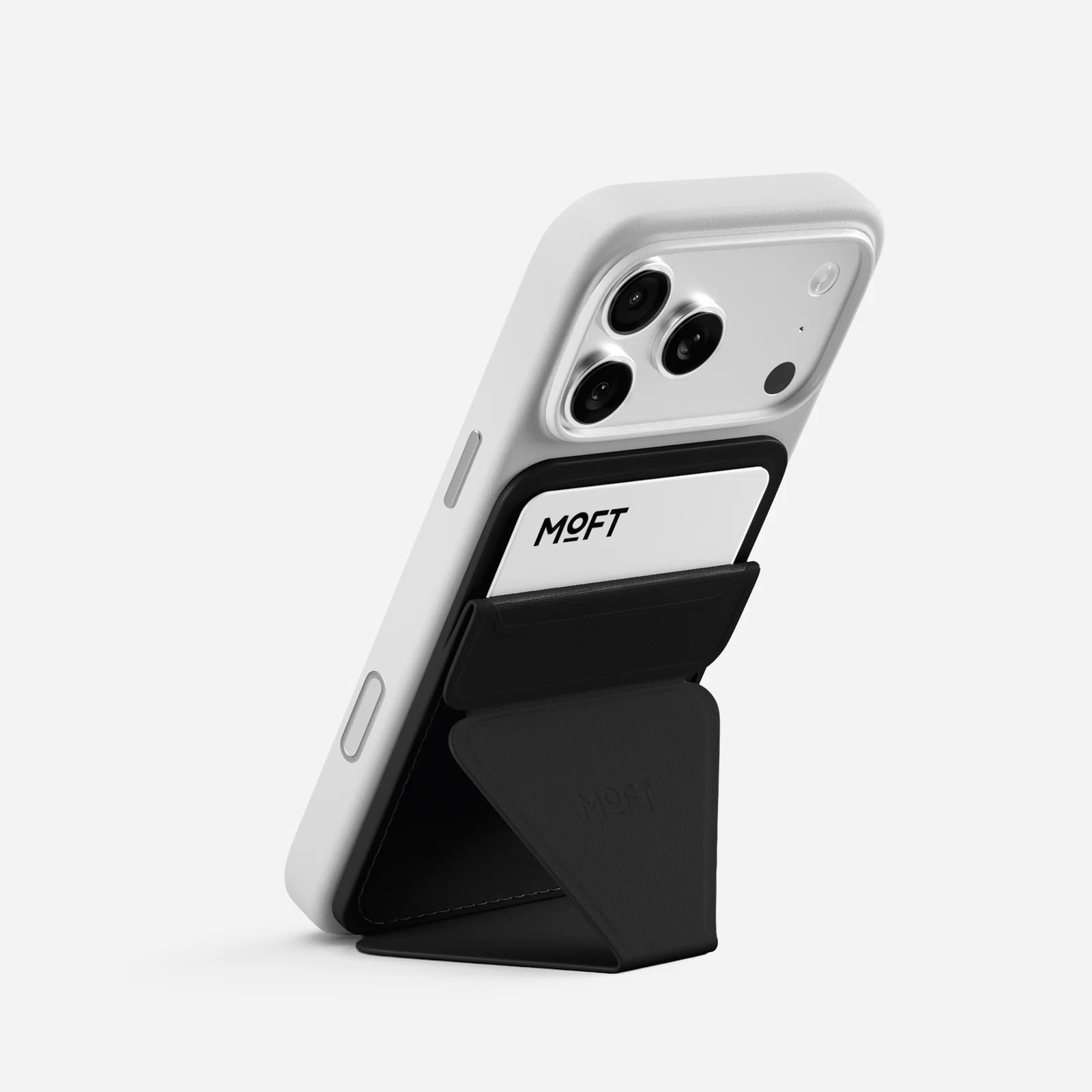 Moft Trackable Snap-on Phone Stand & Wallet Moft Trackable Snap-on Phone Stand & Wallet