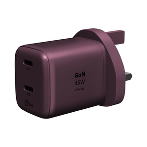 MOMAX 45W 2-Port GaN Charger PD 3.2