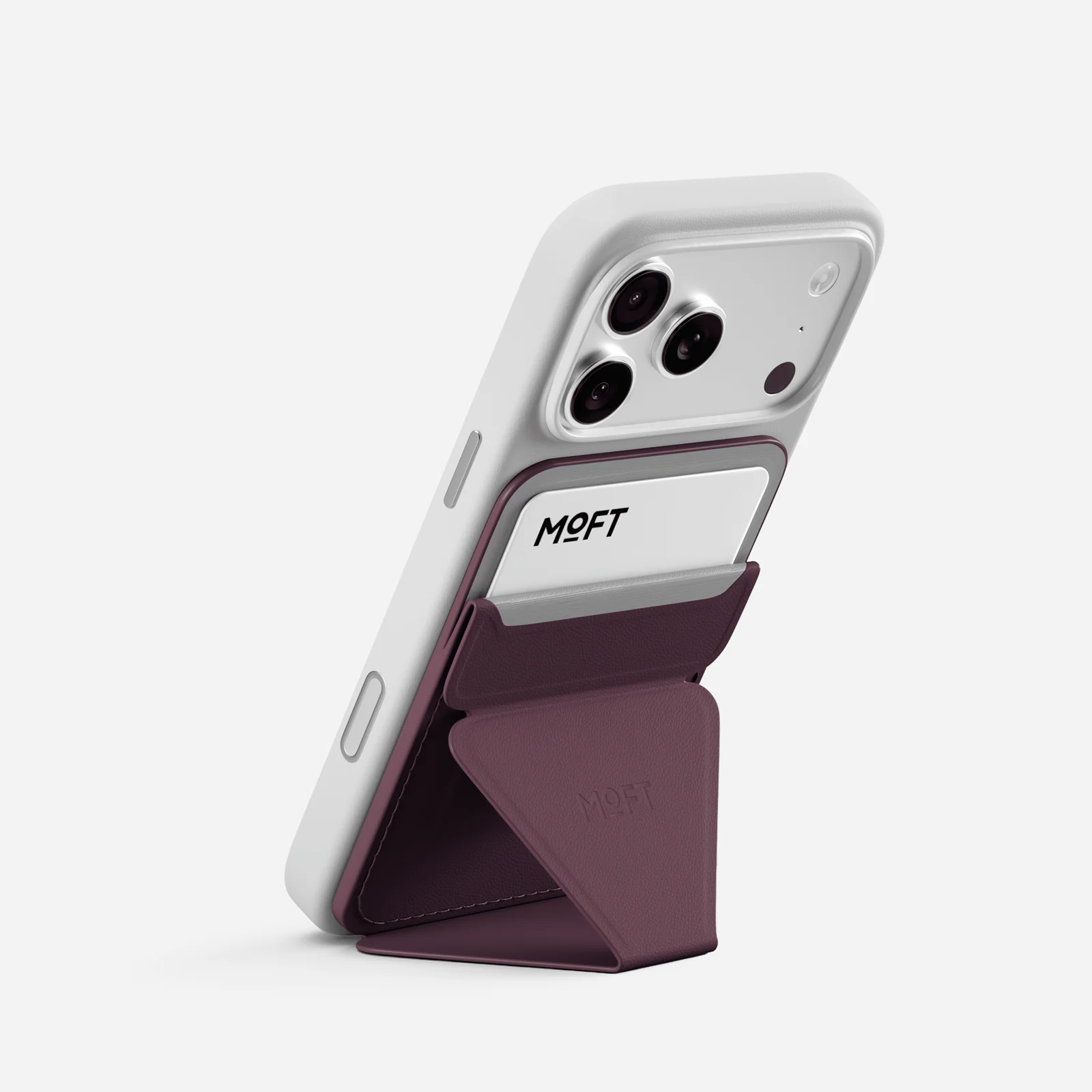 Moft Trackable Snap-on Phone Stand & Wallet Moft Trackable Snap-on Phone Stand & Wallet