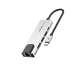 Amazingthing 5 in 1 Usb-c 4k LAN Hub - www.alamat.me