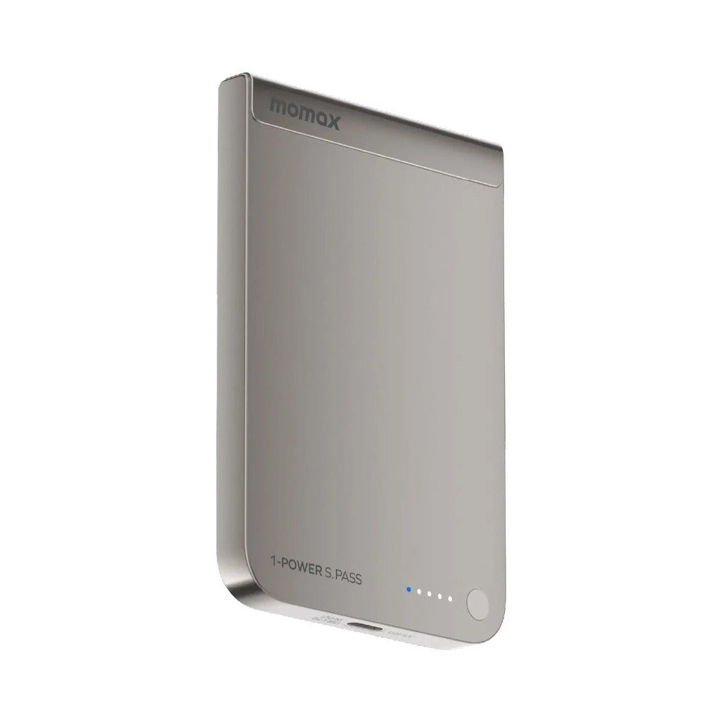 Momax 1-power S.pass 5000mAh Qi2 Magnetic Wireless Power Bank Momax 1-power S.pass 5000mAh Qi2 Magnetic Wireless Power Bank