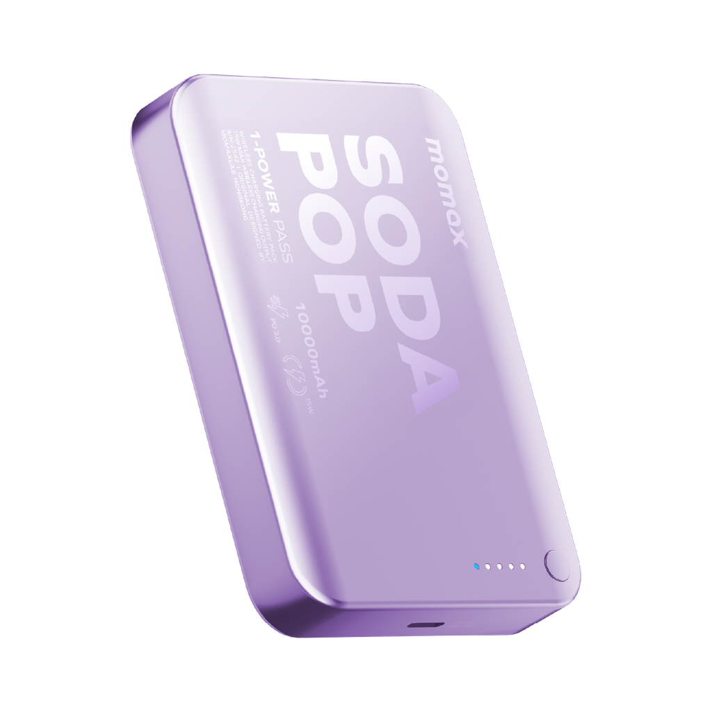 Momax 1-power Pass 10000mah Magnetic Wireless Power Bank Momax 1-power Pass 10000mah Magnetic Wireless Power Bank