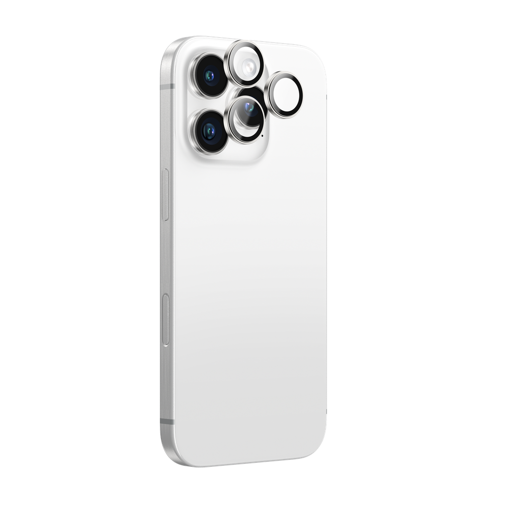 At iPhone 16 Pro / 16 Pro Max 6.9 Ar 3 Lens Glass (Silver) At iPhone 16 Pro / 16 Pro Max 6.9 Ar 3 Lens Glass (Silver)