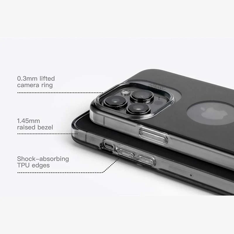 MOFT Powerful iPhone 12 pro max Magsafe Case - transparency black MOFT Powerful iPhone 12 pro max Magsafe Case - transparency black