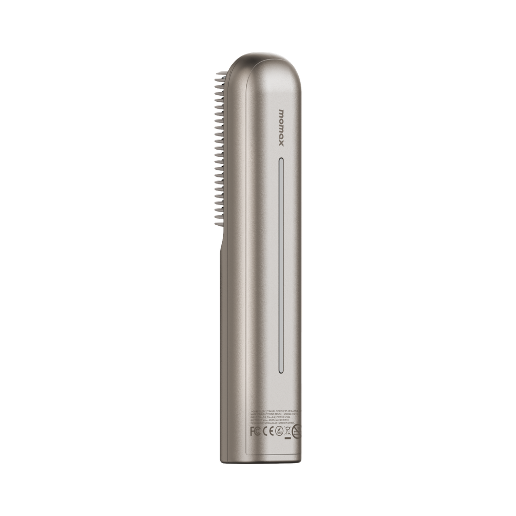 Momax 1-care Sleek Travel Cordless Negative Ion Hair Straightening Brush Momax 1-care Sleek Travel Cordless Negative Ion Hair Straightening Brush