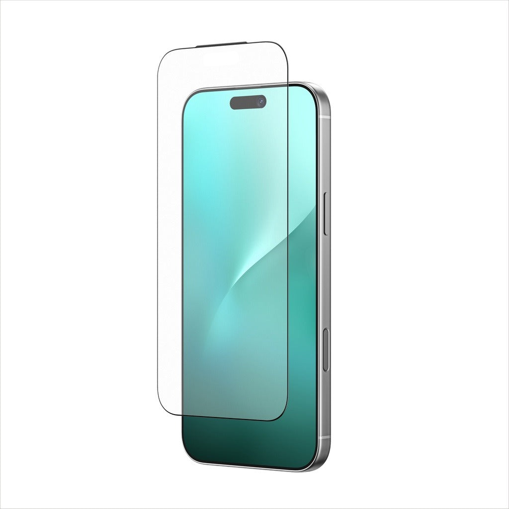 AT Iphone 17 Pro 3d Fully Covered Fusion Dust Filter Titan Matte Glass AT Iphone 17 Pro 3d Fully Covered Fusion Dust Filter Titan Matte Glass