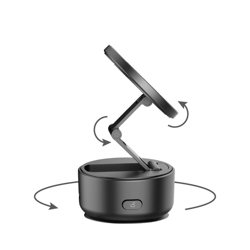 Momax 1-snap Go Auto Suction Magnetic Phone Stand Momax 1-snap Go Auto Suction Magnetic Phone Stand