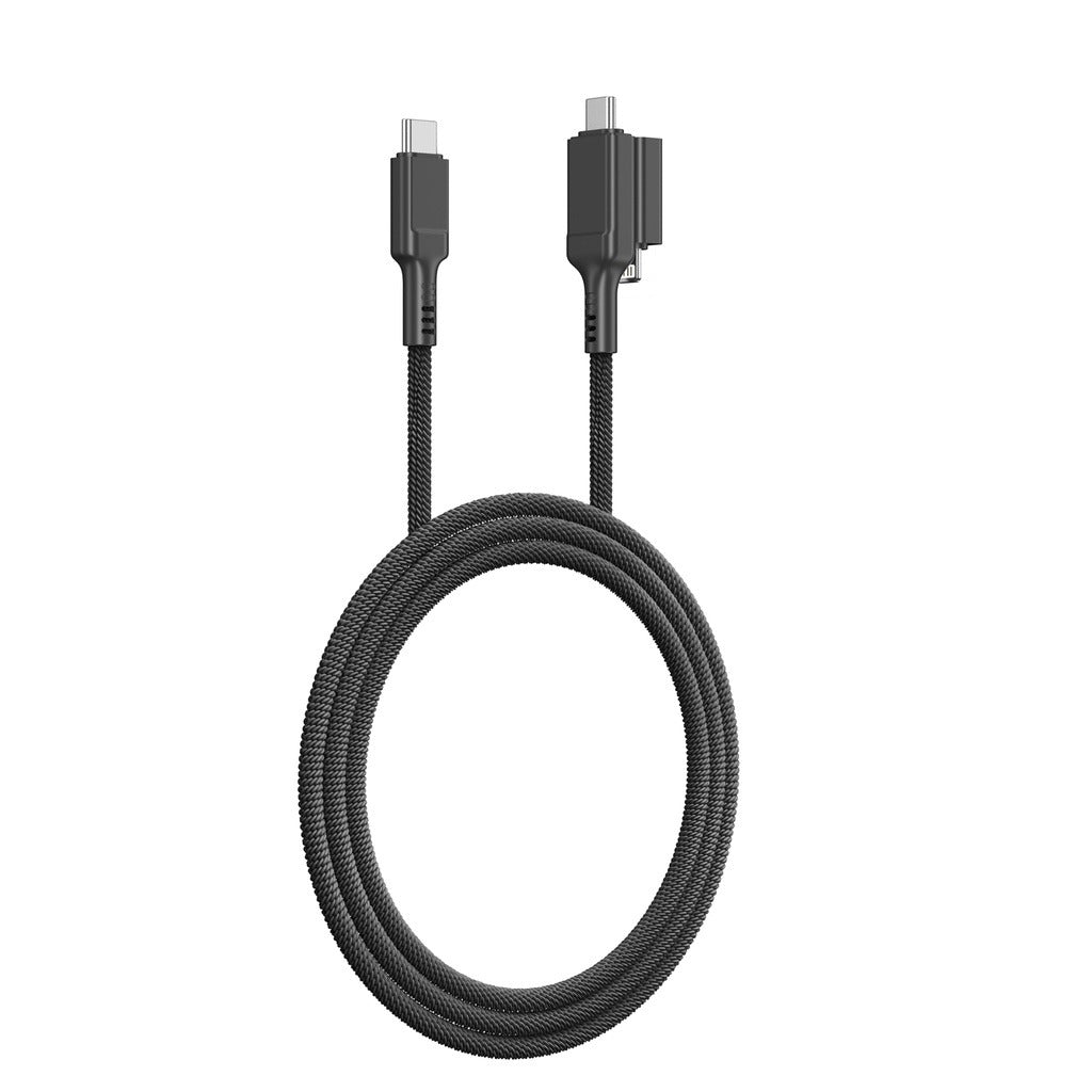 AT Thunder Pro I 7x 2in1 Usb-c + Lightning to Usb-c 3a 60w 2m Cable AT Thunder Pro I 7x 2in1 Usb-c + Lightning to Usb-c 3a 60w 2m Cable
