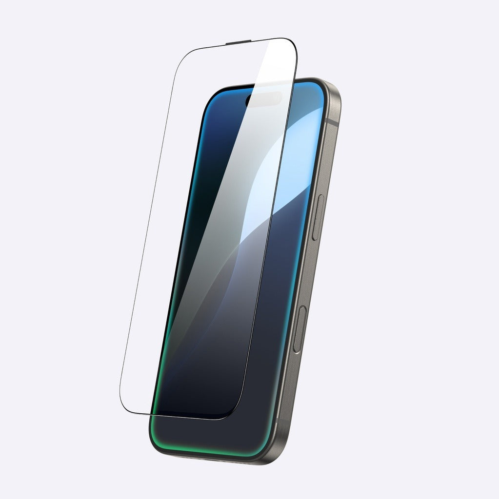 Amazingthing Iphone 16 Pro Max 6.9 2.75d Fully Covered Dust Filter Titan Glass Clear
