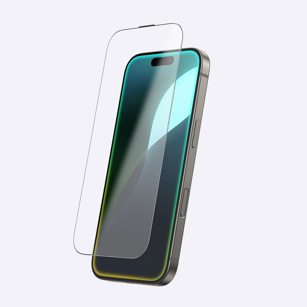 At Iphone 16 Pro Max 6.9 2.75d Fully Covered Dust Filter Titan Matte Glass