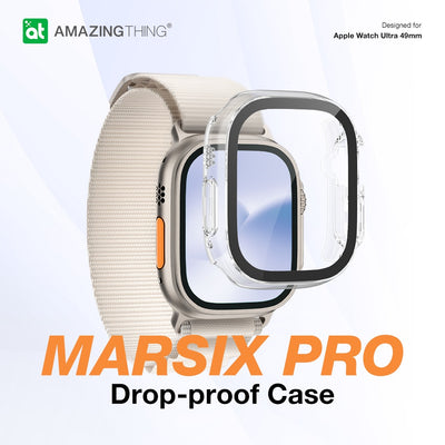 Marsix Pro clear protective case for Apple Watch Ultra 49mm- qatar