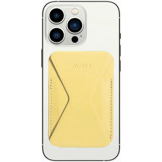 MOFT Snap-On iPhone Stand & Wallet - Panna Cotta(MOVAS) MOFT Snap-On iPhone Stand & Wallet - Panna Cotta(MOVAS)