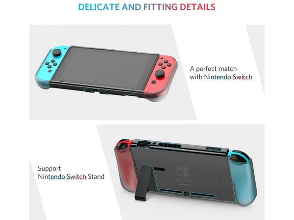 UGREEN Nintendo Switch Rubber Protective Case Transparent Black UGREEN Nintendo Switch Rubber Protective Case Transparent Black