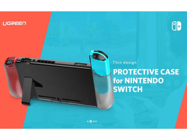 UGREEN Nintendo Switch Rubber Protective Case Transparent Black UGREEN Nintendo Switch Rubber Protective Case Transparent Black