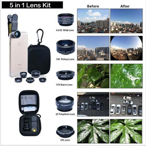 Deluxe 5 in 1 lens kit - ALAMAT
