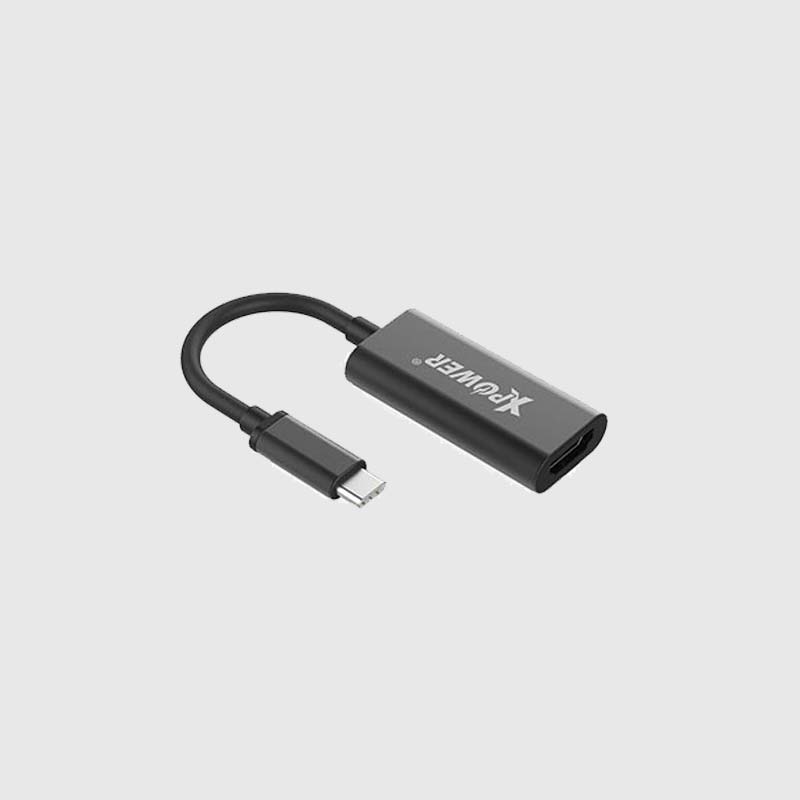 XPower 2nd Gen Aluminum Alloy OTG Type-C to HDMI Adapter TCHAPT2G