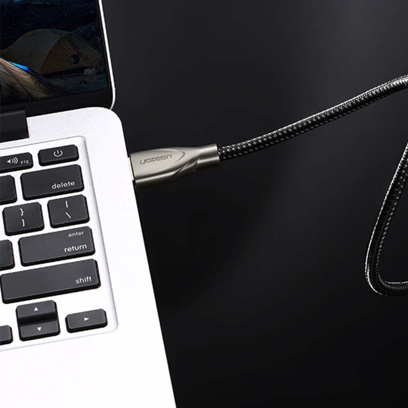 UGREEN HDMI 2.0 Carbon Fiber Zinc Alloy Cable UGREEN HDMI 2.0 Carbon Fiber Zinc Alloy Cable
