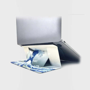 Moft Laptop Stand | The Great Wave Off Kanagawa Alamat.me