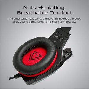 Vertux Denali High Fidelity Surround Sound Gaming Headset alamat.me