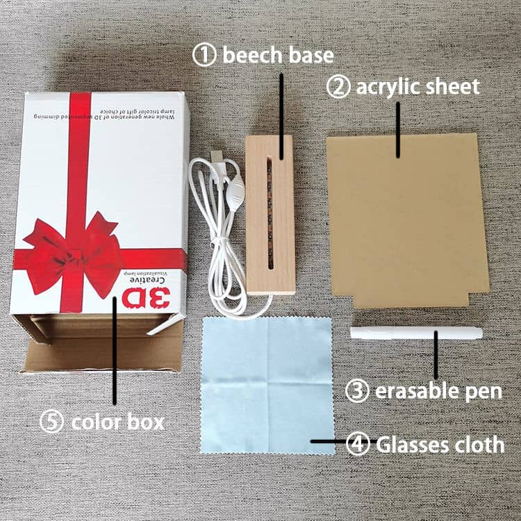 3D LED Night Light Decorative Lamp 3D LED Night Light Decorative Lamp